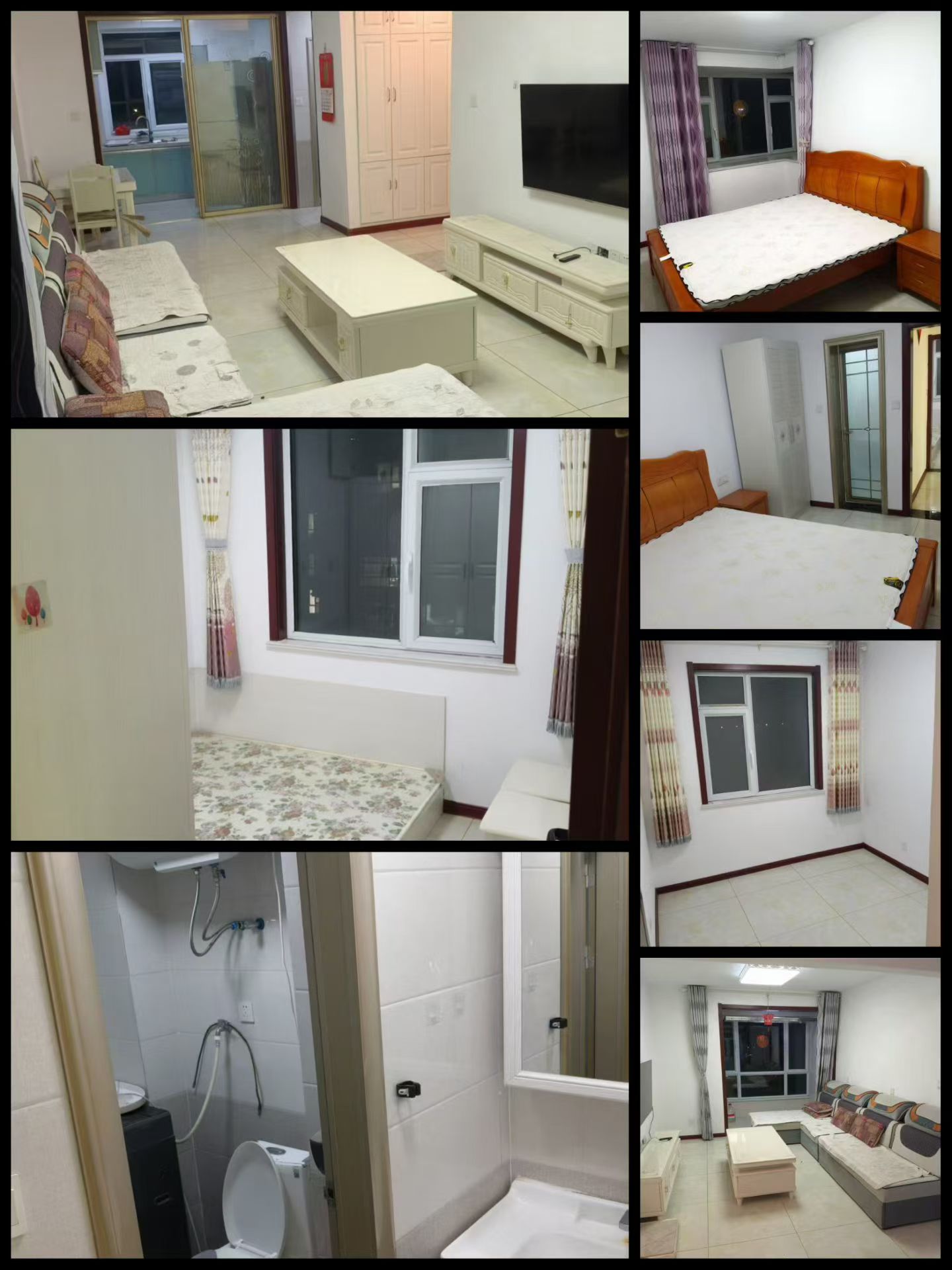 @東城區(qū)福灣，電梯7樓，3室2衛(wèi)!