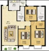 @39.8萬，恒大翡翠華庭，130平